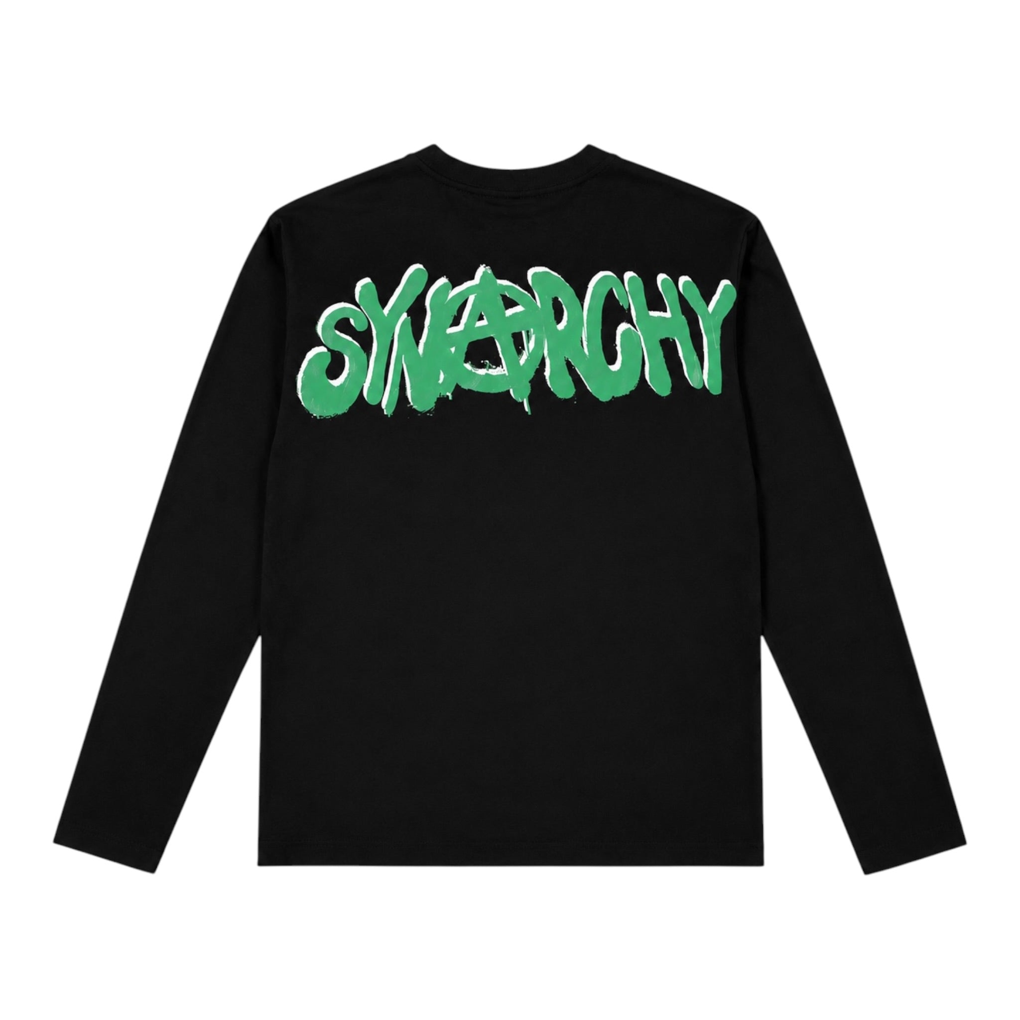Synarchy Longsleeve Tee BLACK / GREEN