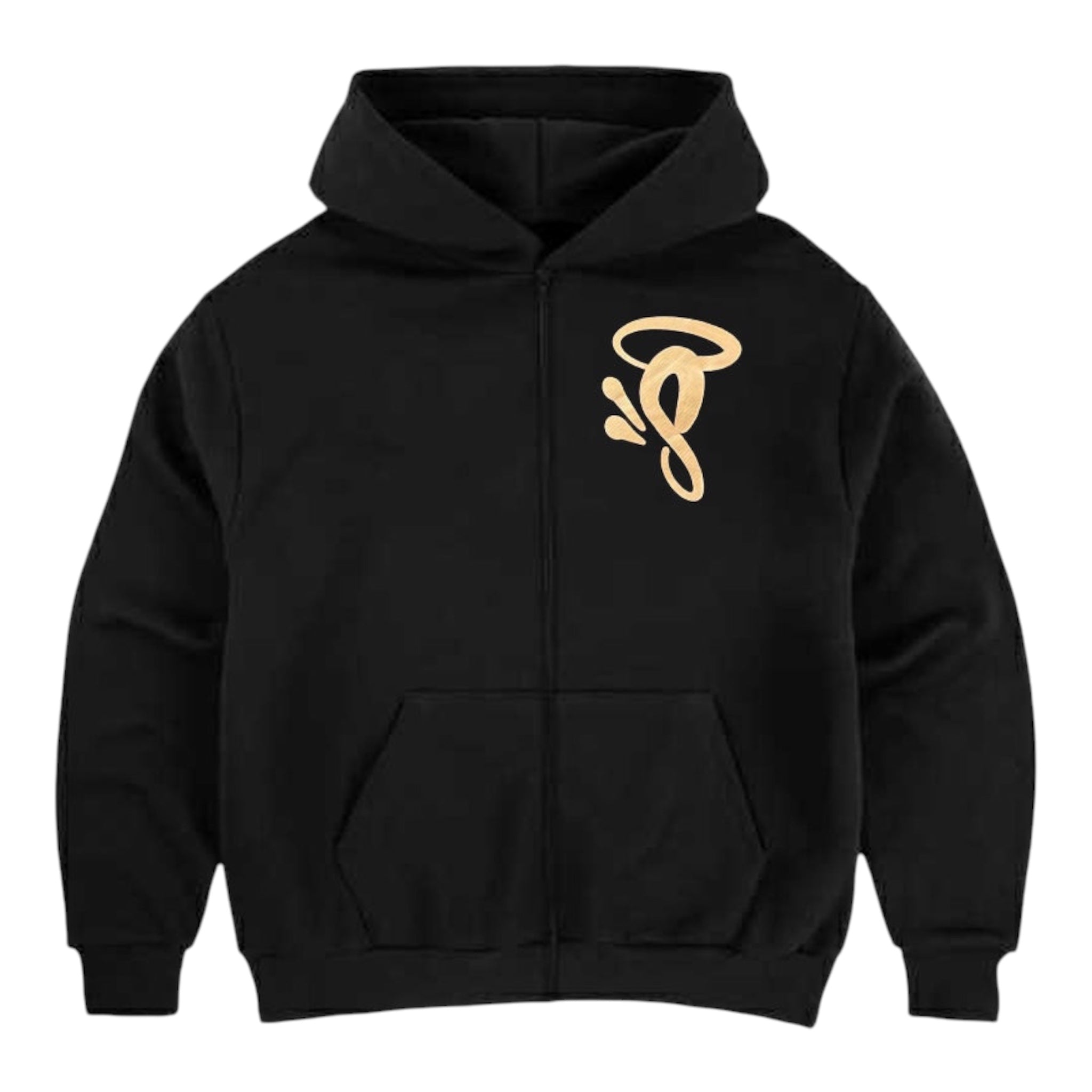 Syna Can't Rush Greatness Black Zip-Up