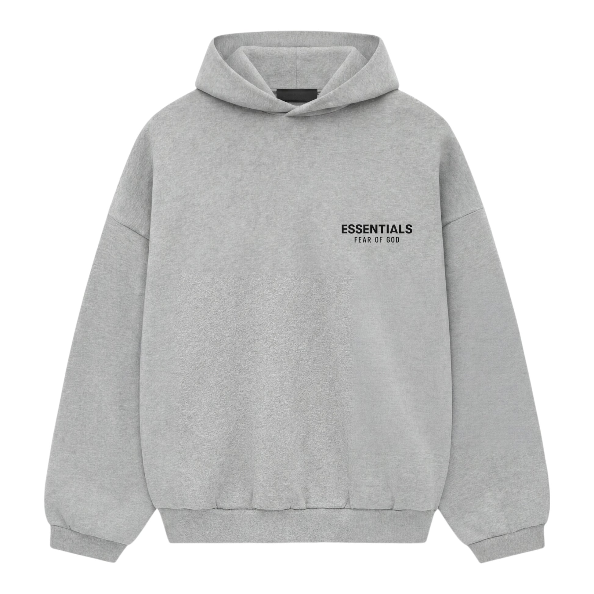 Fear Of God Essentials Fleece Grey Hoodie (FW24)