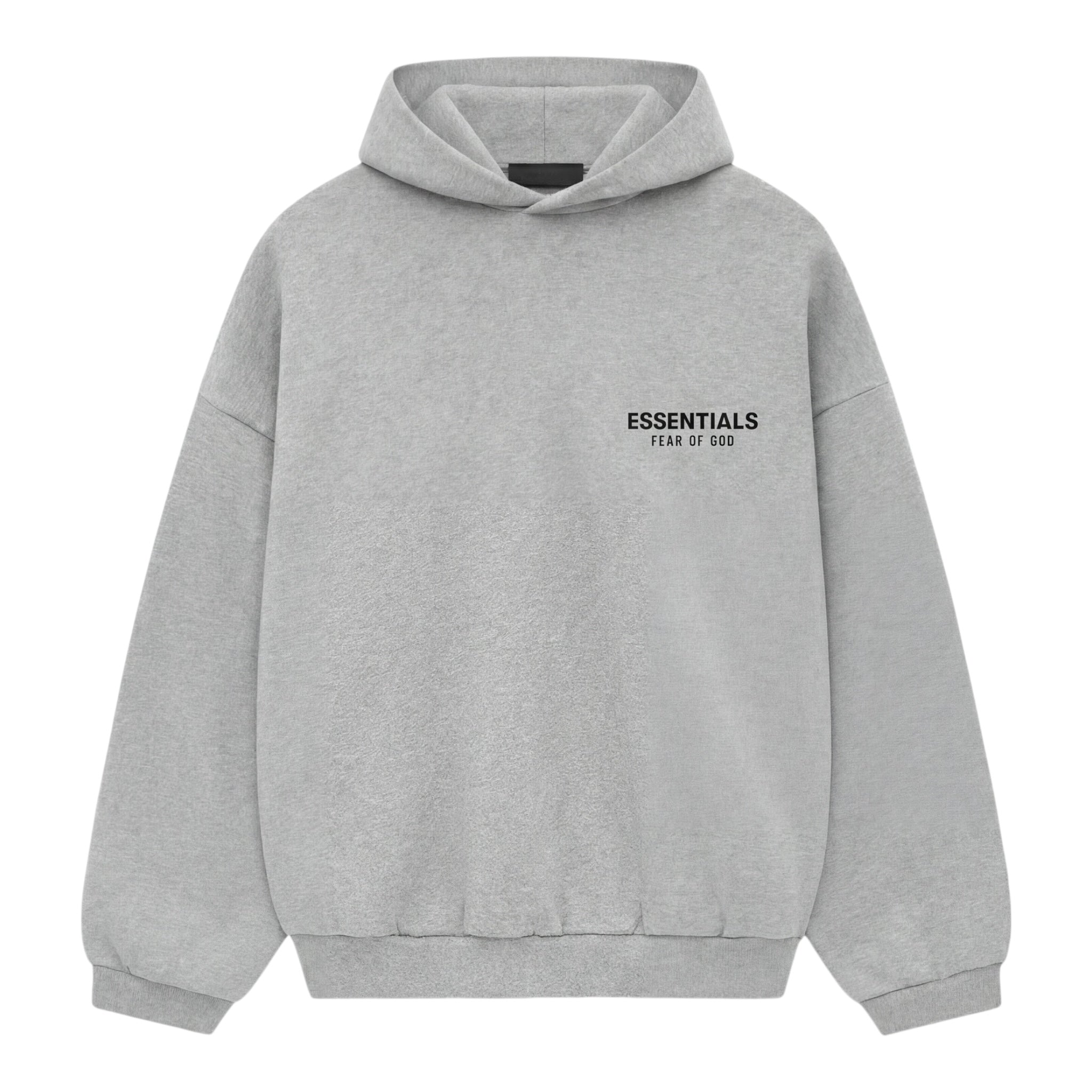 Fear Of God Essentials Fleece Grey Hoodie (FW24)