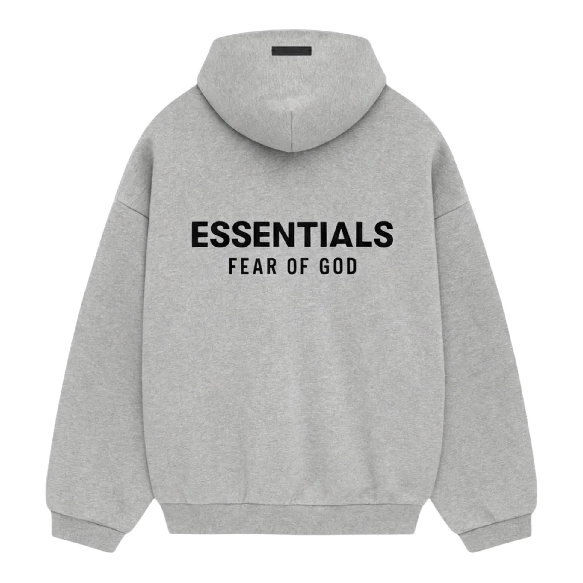 Fear Of God Essentials Fleece Grey Hoodie (FW24)