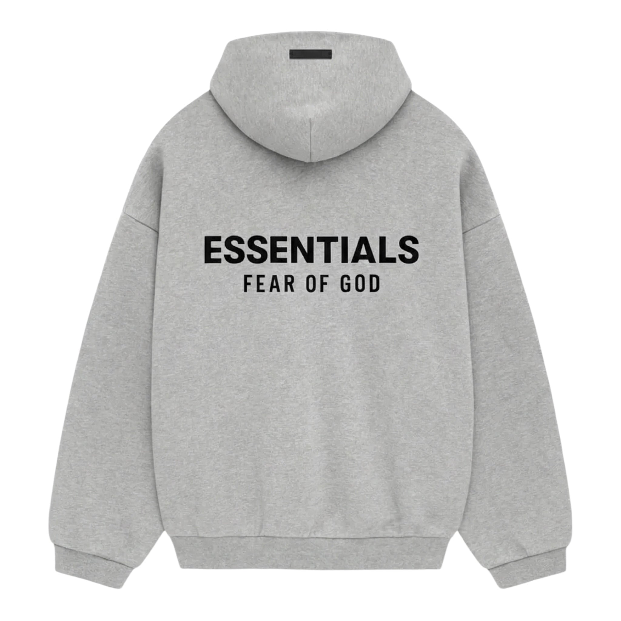 Fear Of God Essentials Fleece Grey Hoodie (FW24)