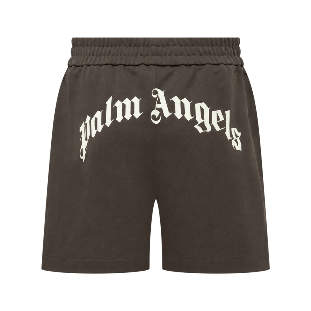 Palm Angels Track Short Brown