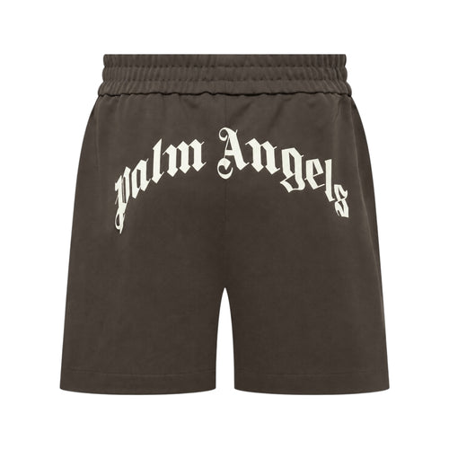 Palm Angels Track Short Brown