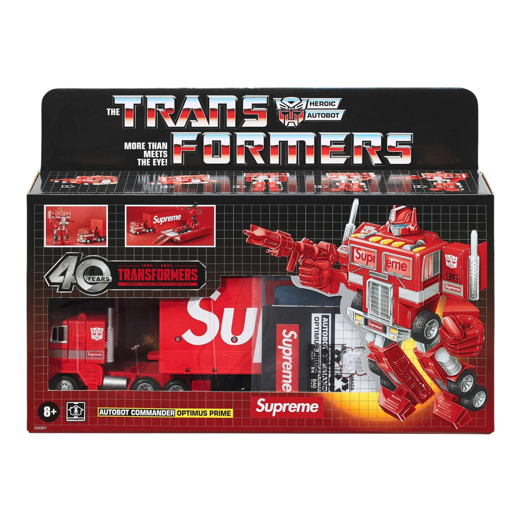 Supreme®/Transformers G1 Optimus Prime Figure