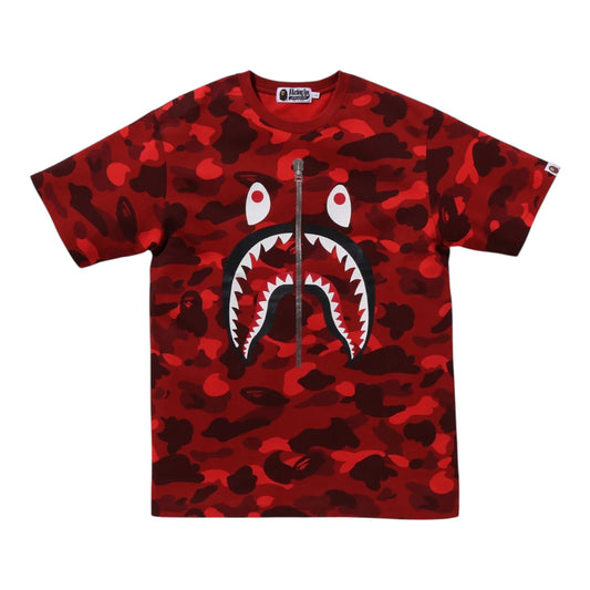 Bape Shark Tee Red