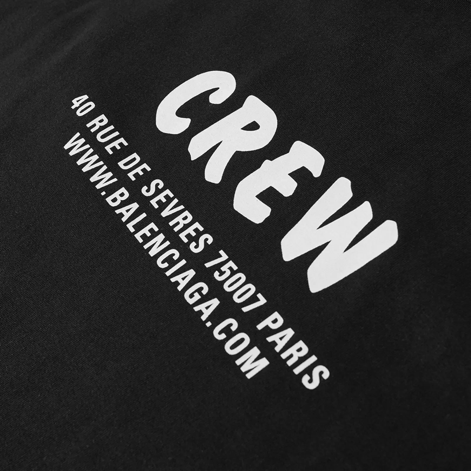Balenciaga Crew Logo Tee