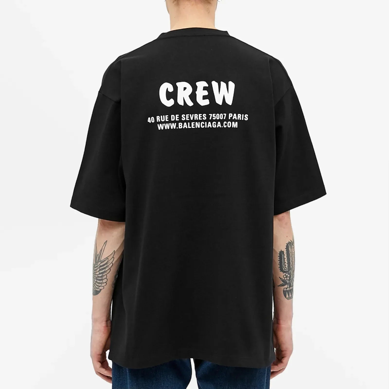 Balenciaga Crew Logo Tee