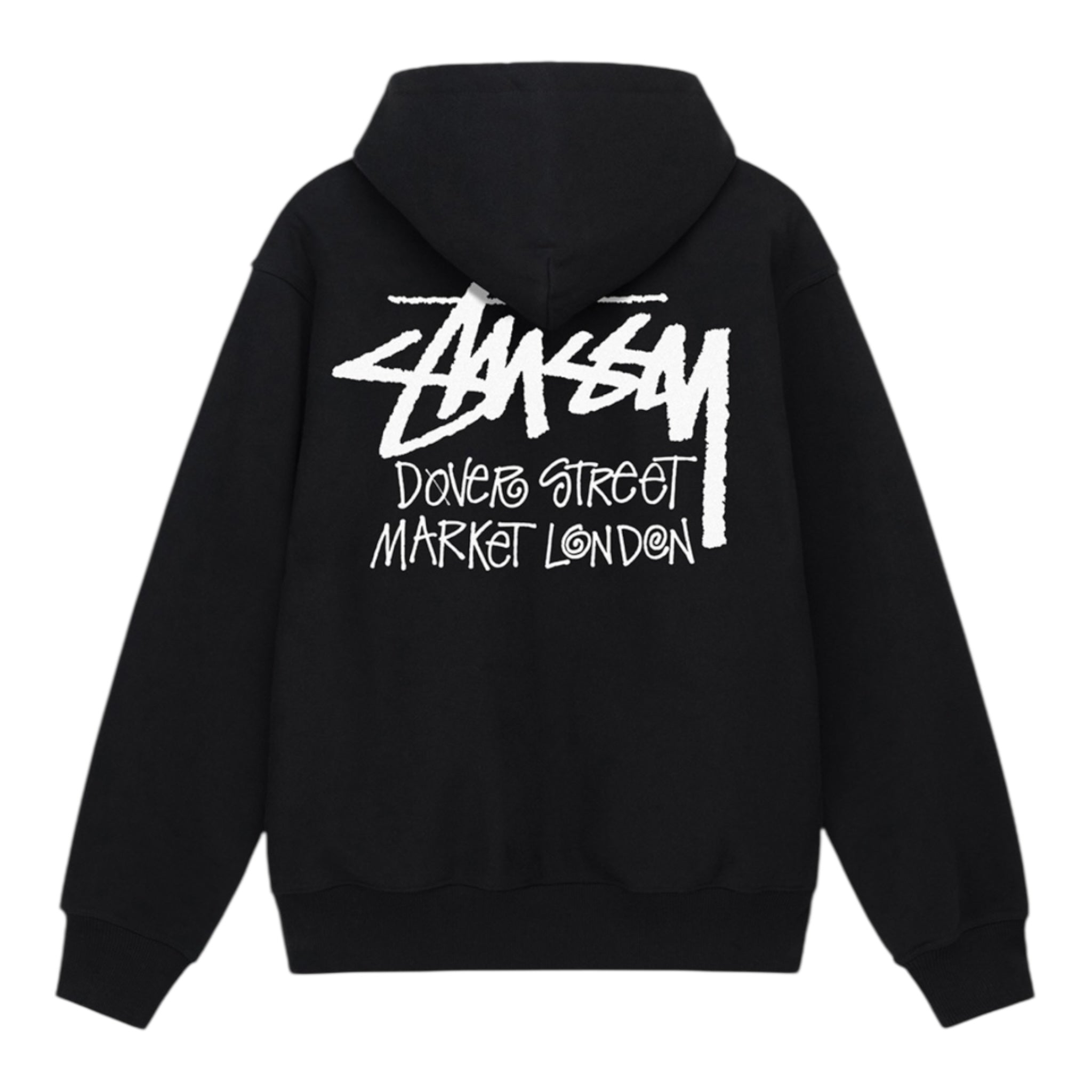 Stüssy Dover Street Market London Hoodie Black