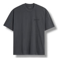 Allsaints Xander Flocked Print Logo Tee Black