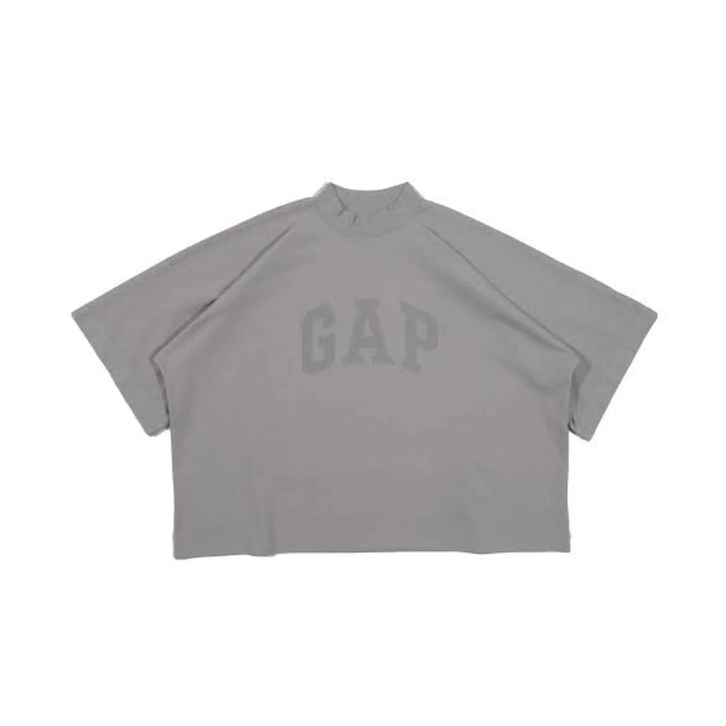 Yeezy x GAP x Balenciaga Crop Dove No Seam Tee Gray