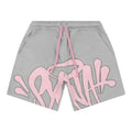 Syna OG Logo Shorts Grey/Pink
