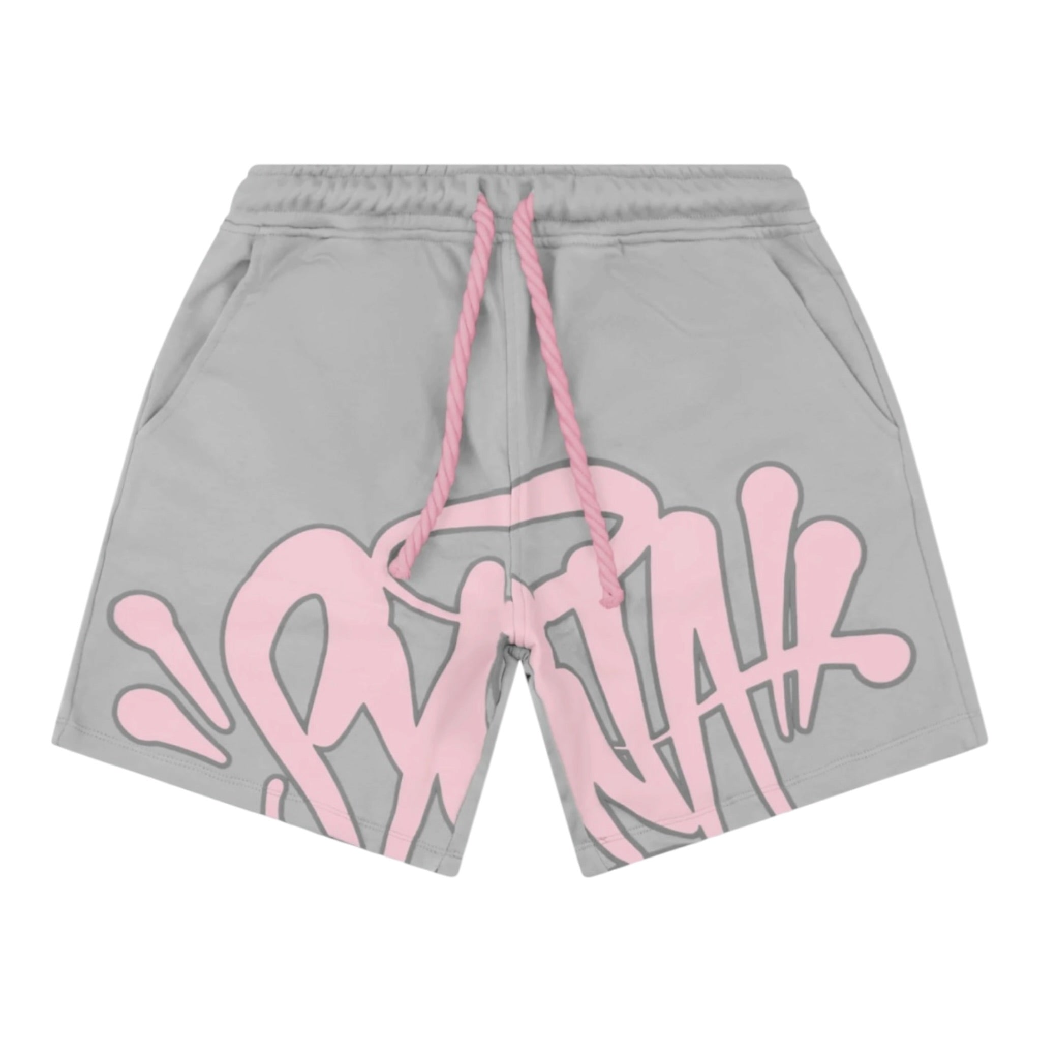 Syna OG Logo Shorts Grey/Pink