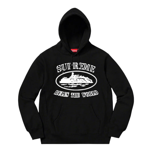 Supreme x Corteiz Rules The World Hoodie