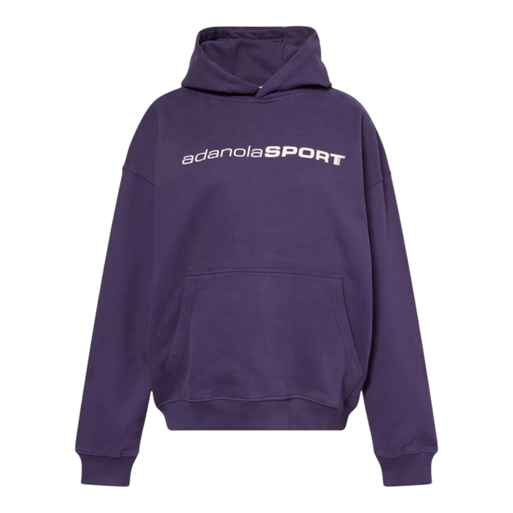 Adanola 90s Sport Oversized Hoodie - Dark Plum
