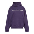 Adanola 90s Sport Oversized Hoodie - Dark Plum