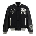 Represent Owners Club Varsity Jacket Black
