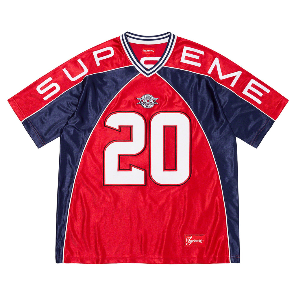 Supreme Paneled Jersey Red
