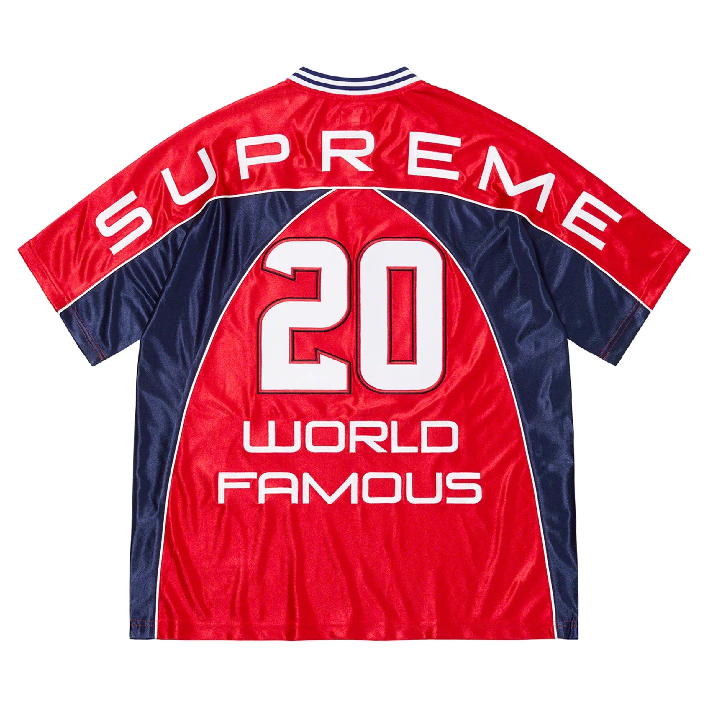 Supreme Paneled Jersey Red
