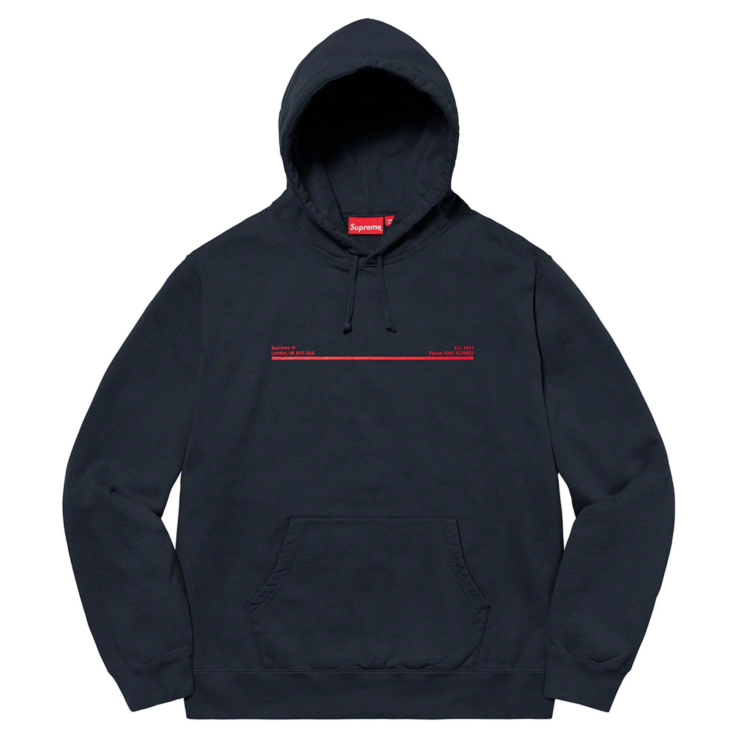 FW20 Supreme Shop Hooded Sweatshirt