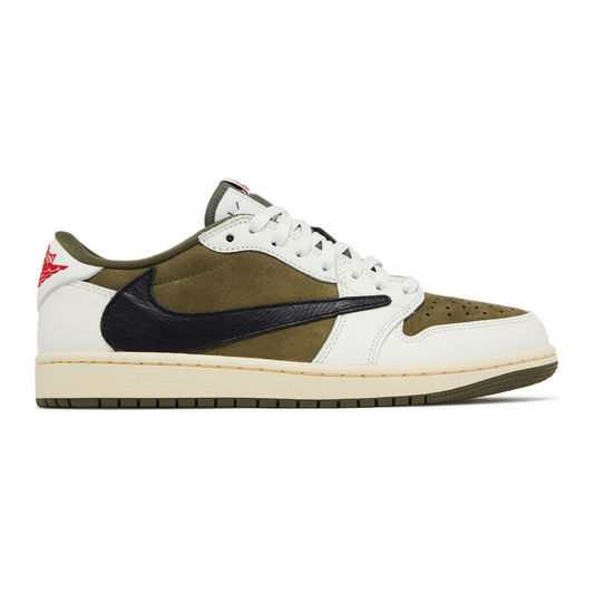 Travis Scott x Nike Jordan 1 Low “MEDIUM OLIVE”