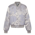 Trapstar Womens WildCard Stadium Jacket-Silver