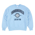 Syna College Crew Sweat Baby Blue