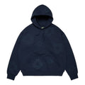Denim Tears Faded Mono Cotton Wreath Hoodie Navy