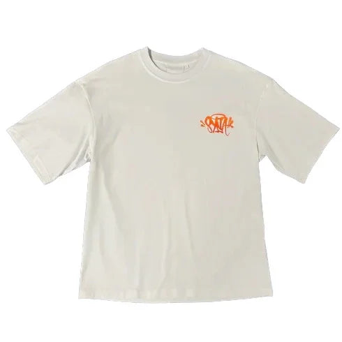 Syna World Forgive Me Tee White/Orange