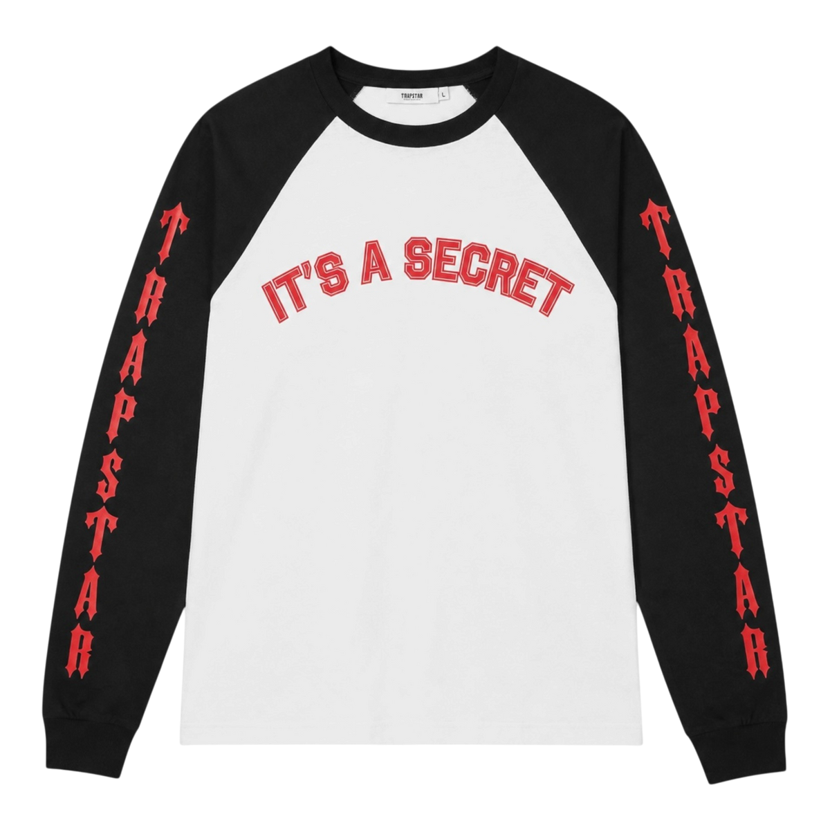 Trapstar It’s A Secret Long Sleeve Tshirt Red/White/Black