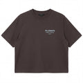 Allsaints Omnium Lisa Tee Brown/White