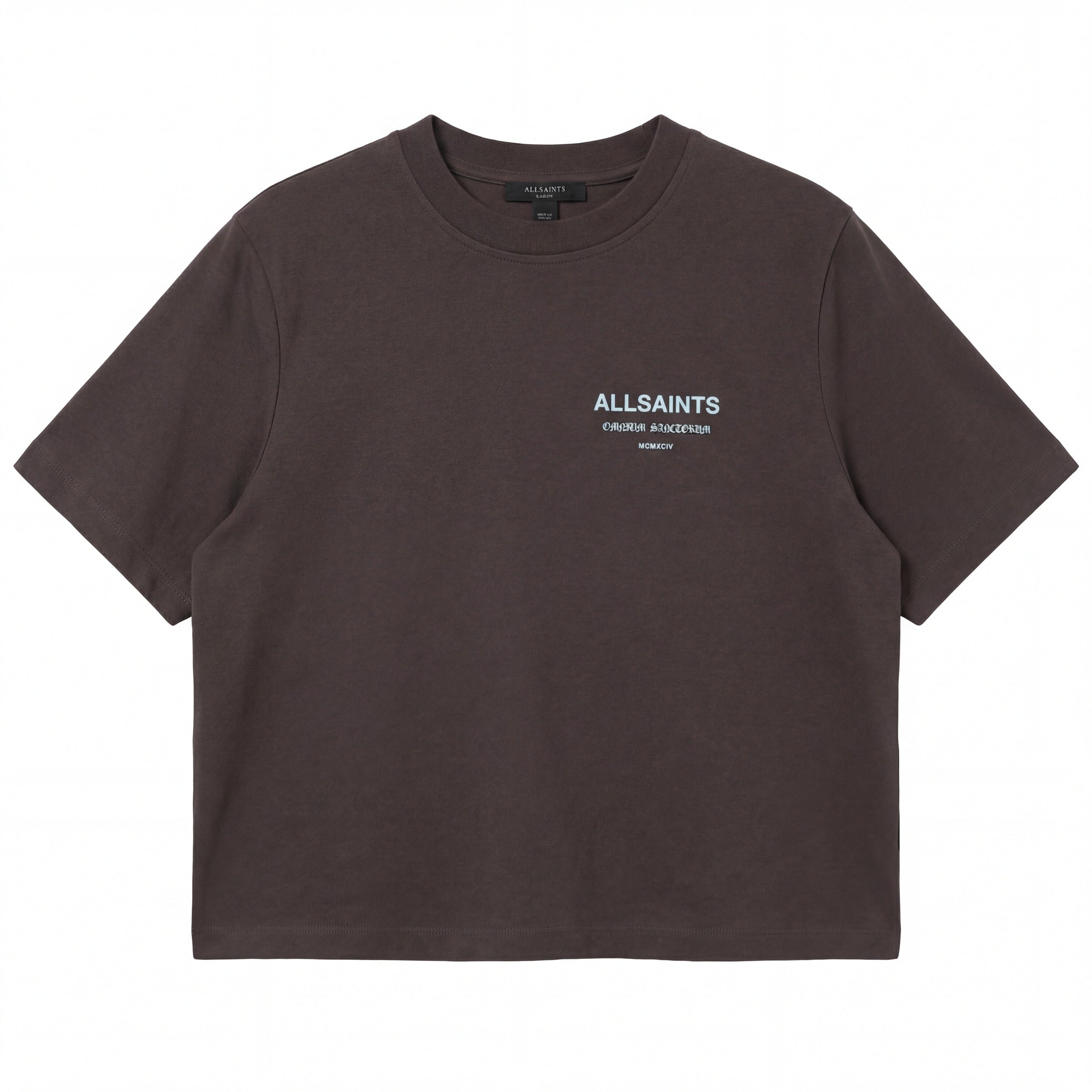 Allsaints Omnium Lisa Tee Brown/White
