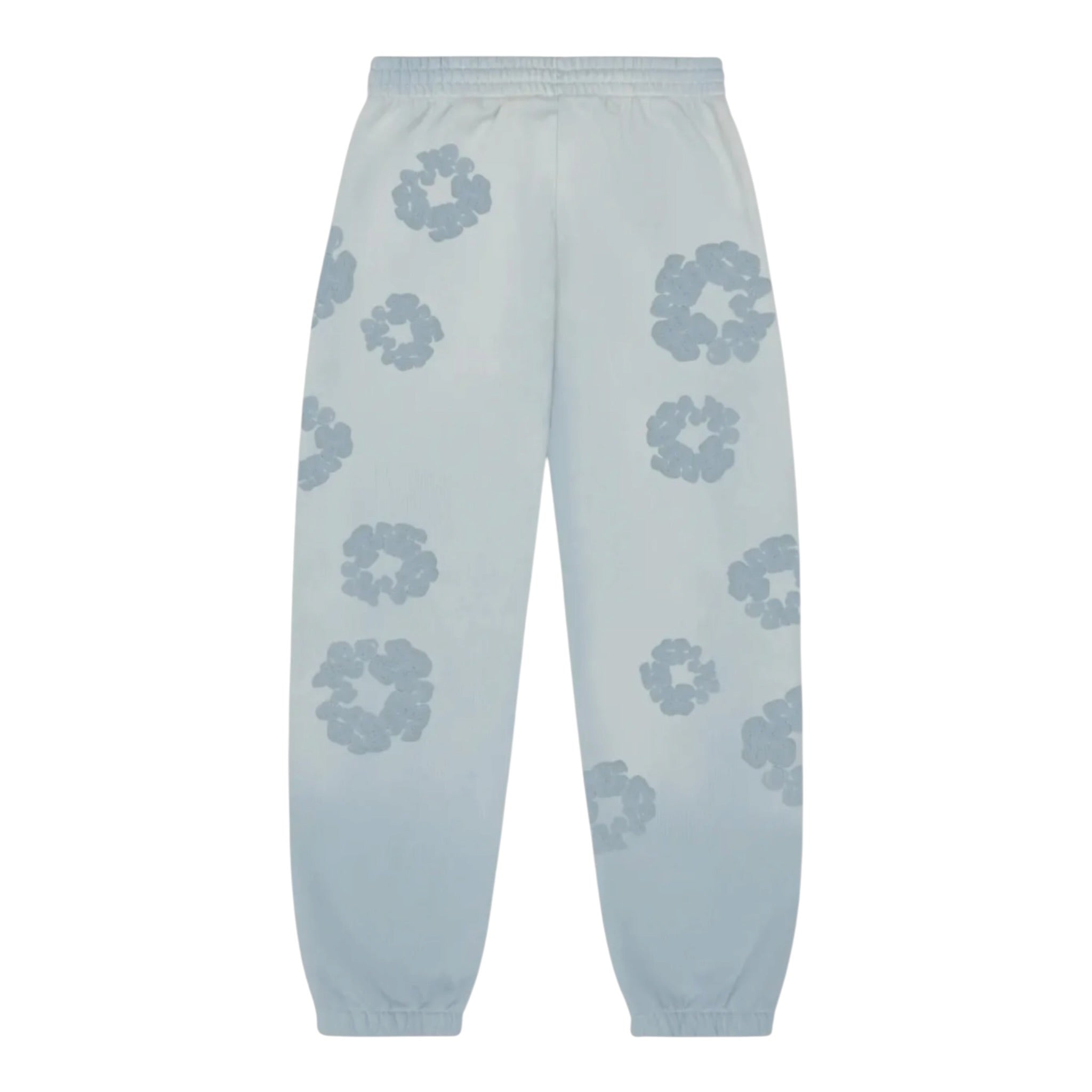 Denim Tears Mono Faded Cotton Wreath Sweatpant Light Blue
