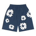 Denim Tears Cotton Wreath Sweatshort Navy