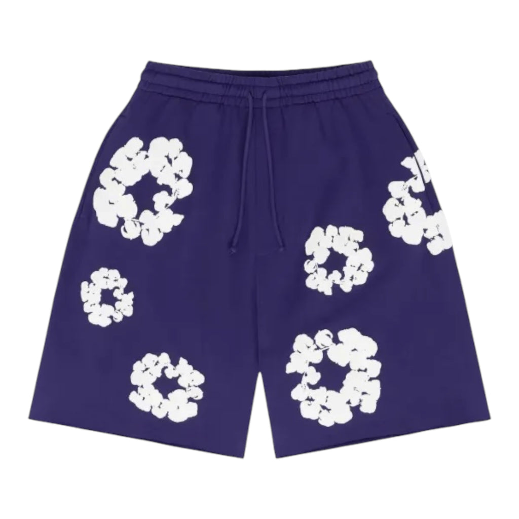 Denim Tears Cotton Wreath Sweatshort Purple