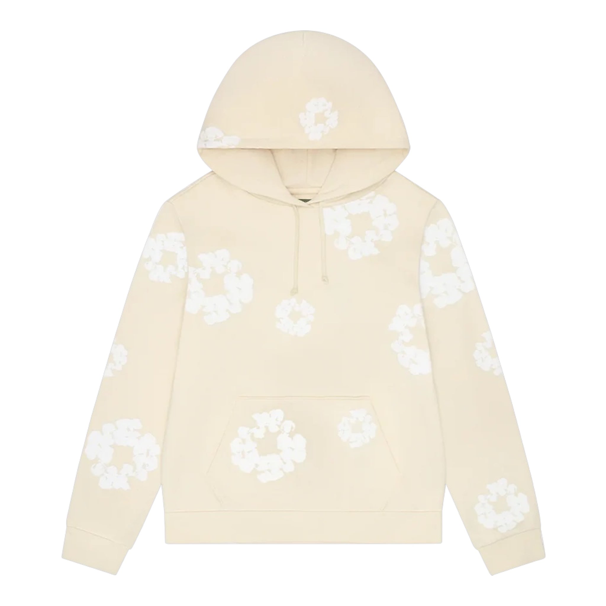 Denim Tears Cotton Wreath Hoodie Oatmeal