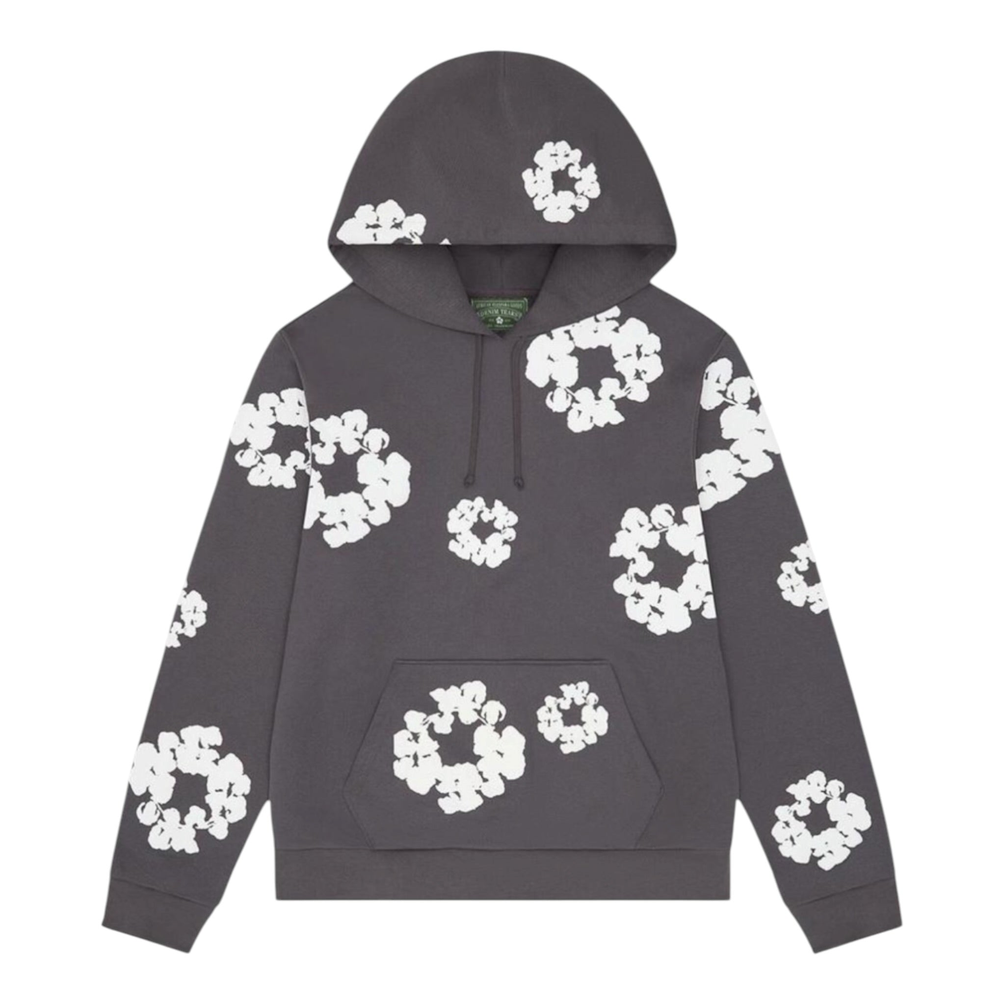 Denim Tears Cotton Wreath Hoodie Charcoal
