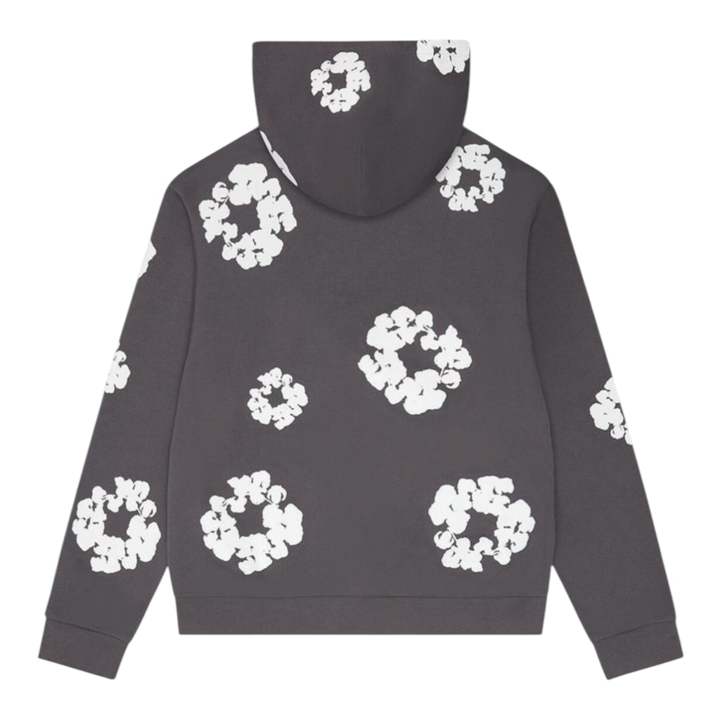 Denim Tears Cotton Wreath Hoodie Charcoal