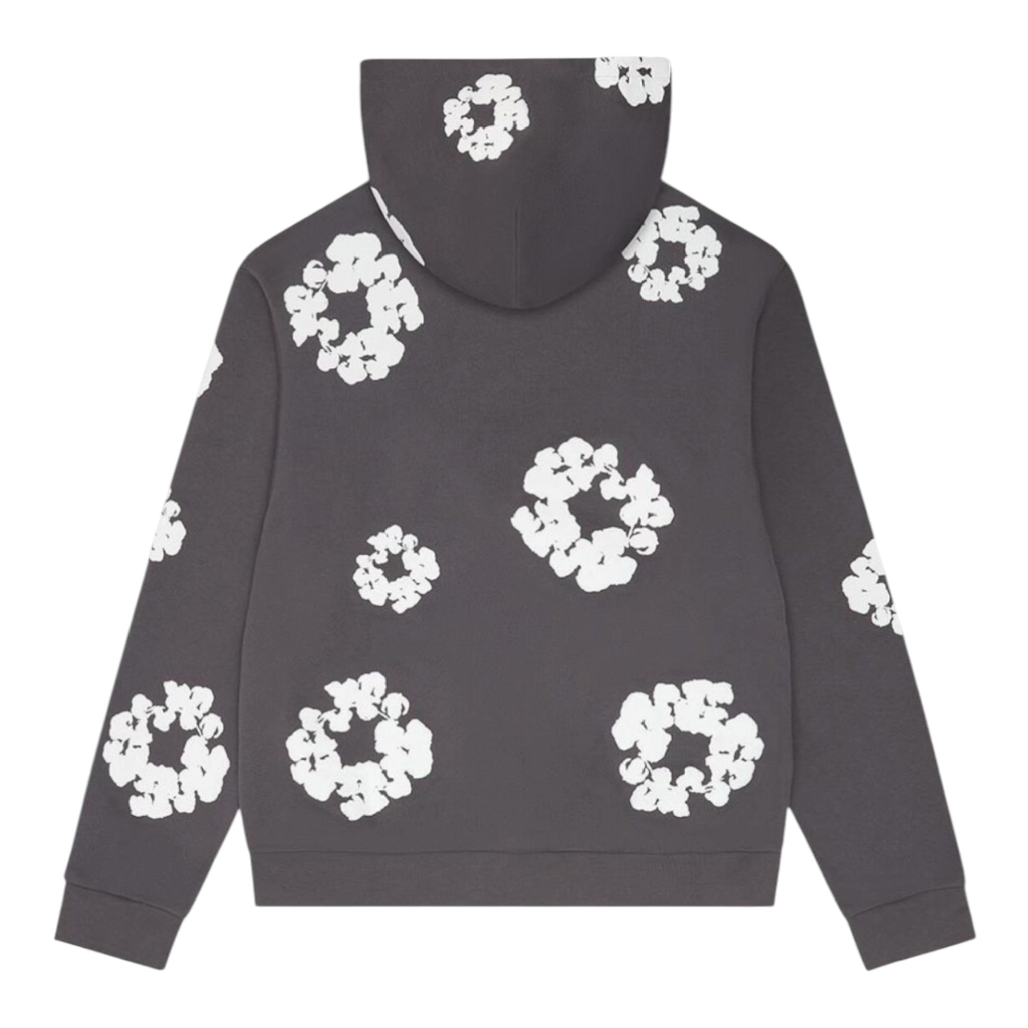 Denim Tears Cotton Wreath Hoodie Charcoal