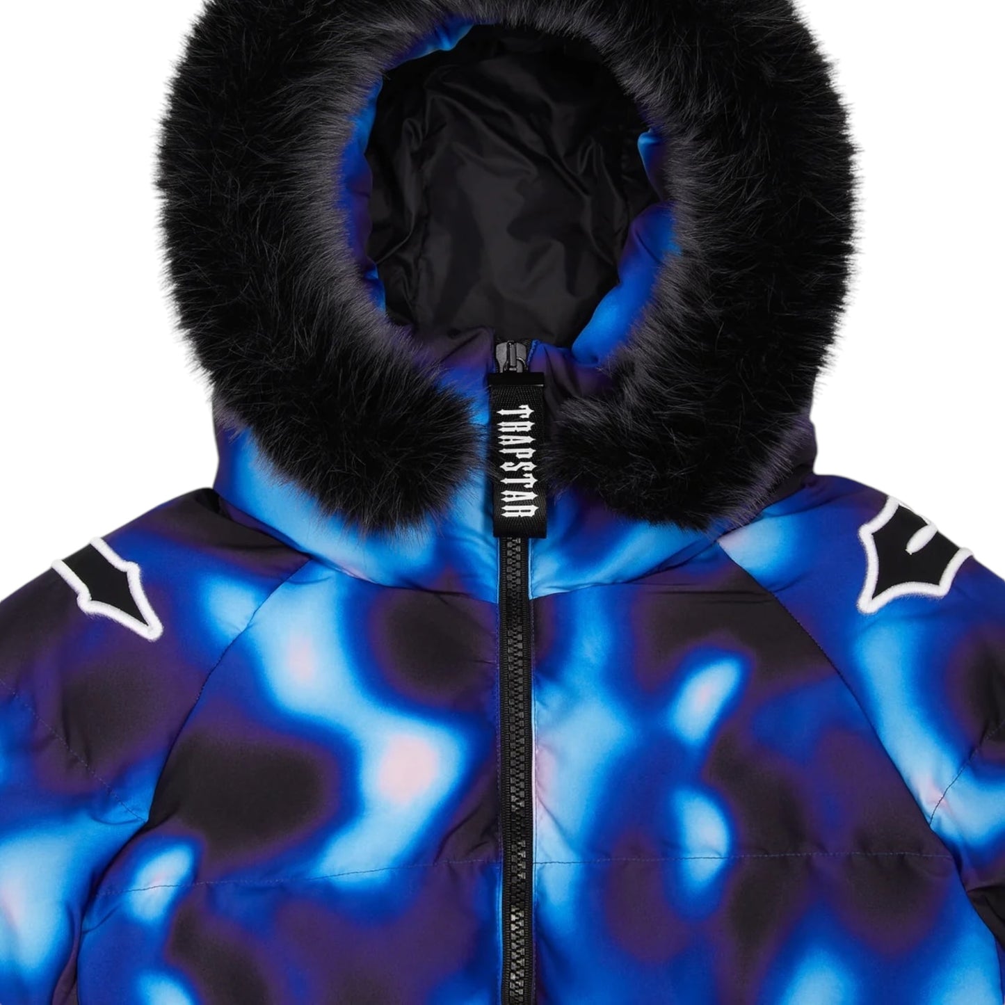 Trapstar Irongate Sleeve Puffer Black/Blue