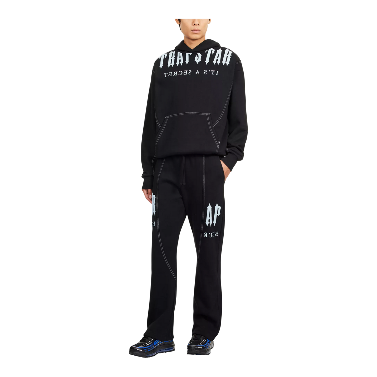 Trapstar Deconstructed Decoded Sweatpant Black