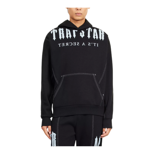 Trapstar Deconstructed Decoded Hoodie Black