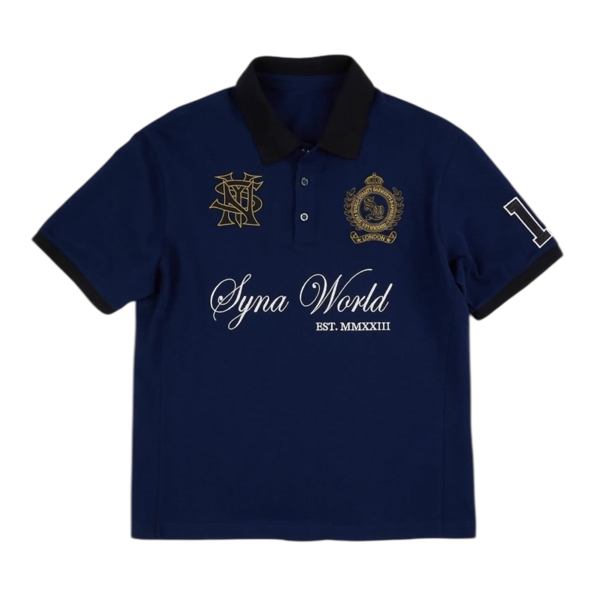 SynaWorld Polo Shirt Navy