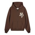 Nude Project Kill Bill Zip-Up Hoodie Brown
