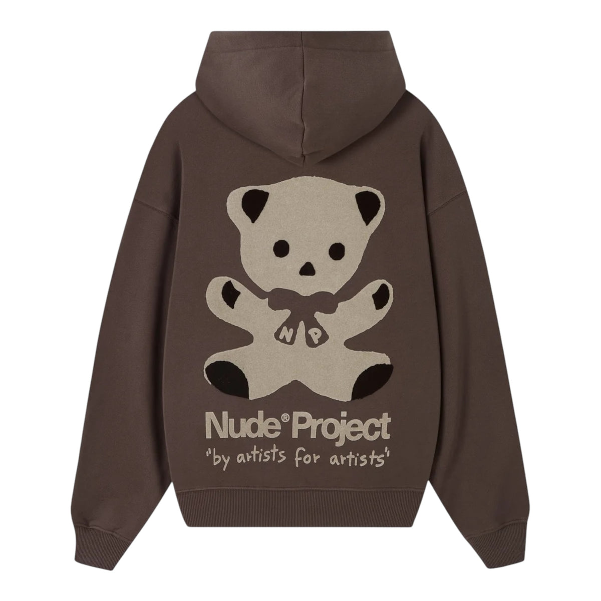 Nude Project Sudadera Bear Marrón