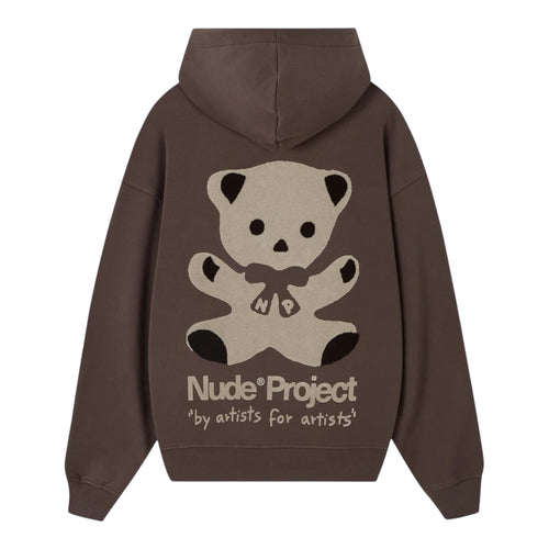 Nude Project Sudadera Bear Marrón