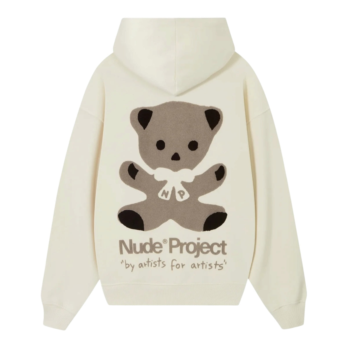 Nude Project Sudadera Bear Blanco Crema