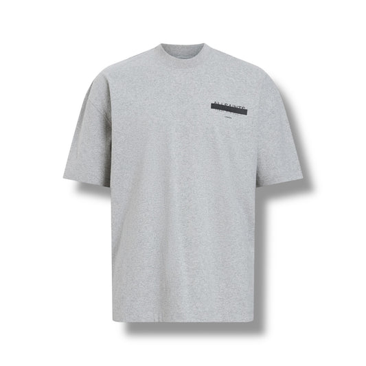 Allsaints Redact Tee Heather Grey