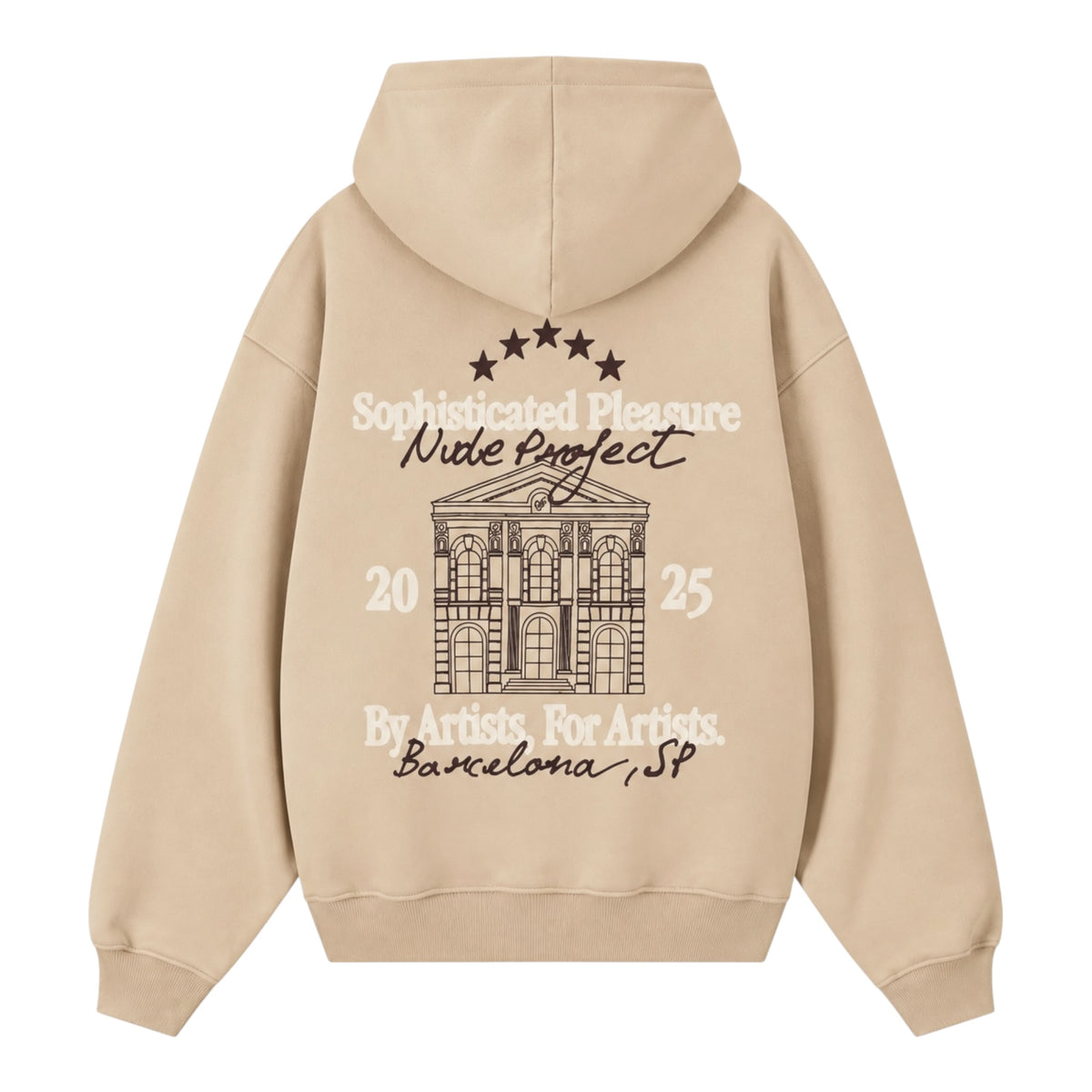 Nude Project Pleasures Hoodie Beige
