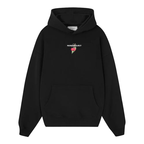 Nude Project Locally Hated Cherry Hoodie Black
